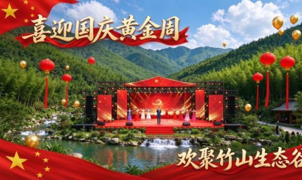 国庆游玩好去处｜诸城竹山生态谷开启黄金周文旅盛宴，多彩活